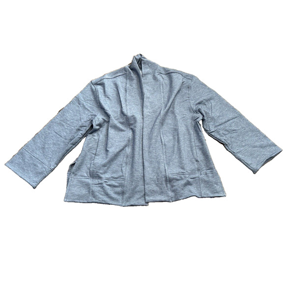 Ministry of Supply Womens Size XS Blue Fusion Terry Cardigan Pockets NWT - Picture 3 of 8